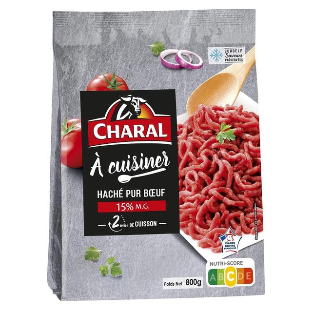 3181231001374 - Charal - Haché 100% pur boeuf 15%mg