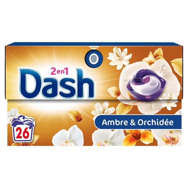 8700216703574 - Dash - Lessive Capsule Ambre & Orchidée