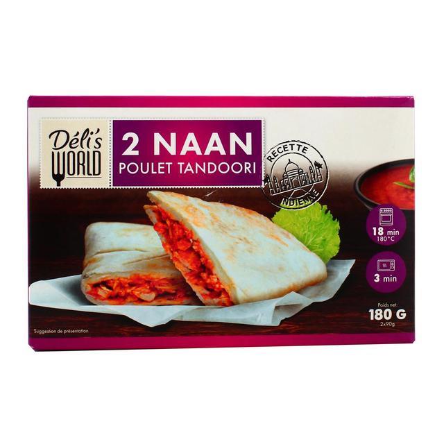 3760184013674 - Déli's World - Naans au Poulet Tandoori