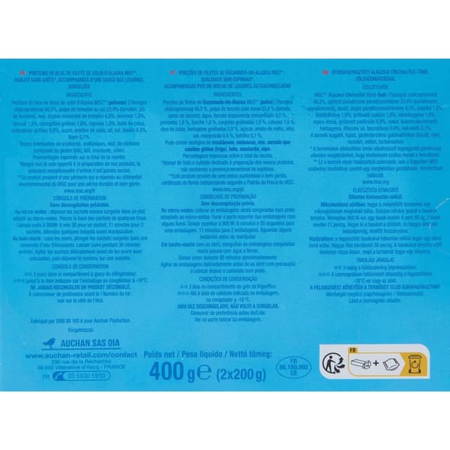 3596710534074 - Auchan - Poisson à la provençale