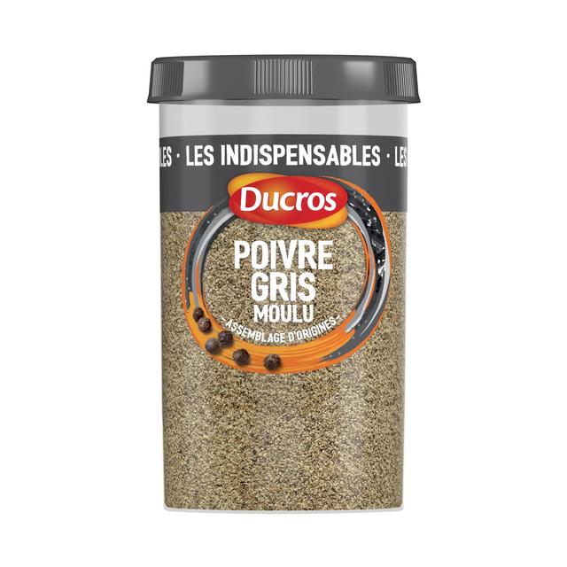 3166296204274 - Ducros - Poivre gris moulu