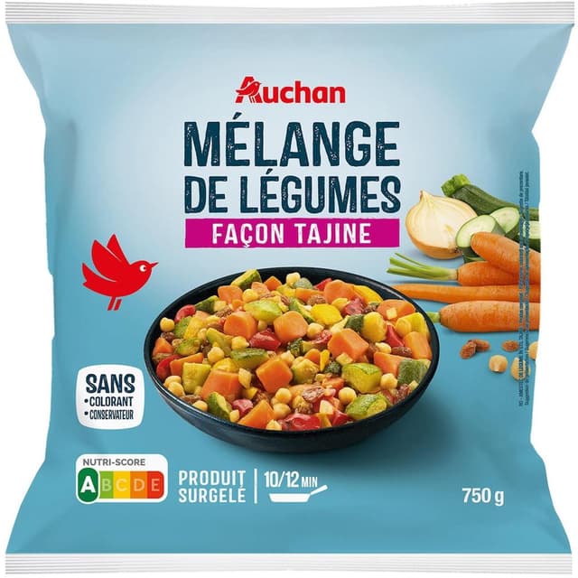 3596710316274 - Auchan - Légumes pour tajine