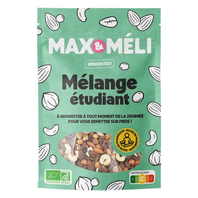 3760099536374 - Max et Méli - Mélange étudiant bio