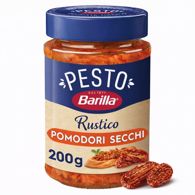 8076809576574 - Barilla - Sauce Pesto Rustico Tomates Séchées