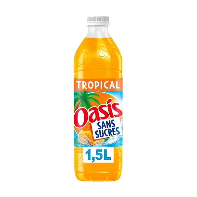 3124480196774 - Oasis - Boisson aux fruits tropical sans sucre
