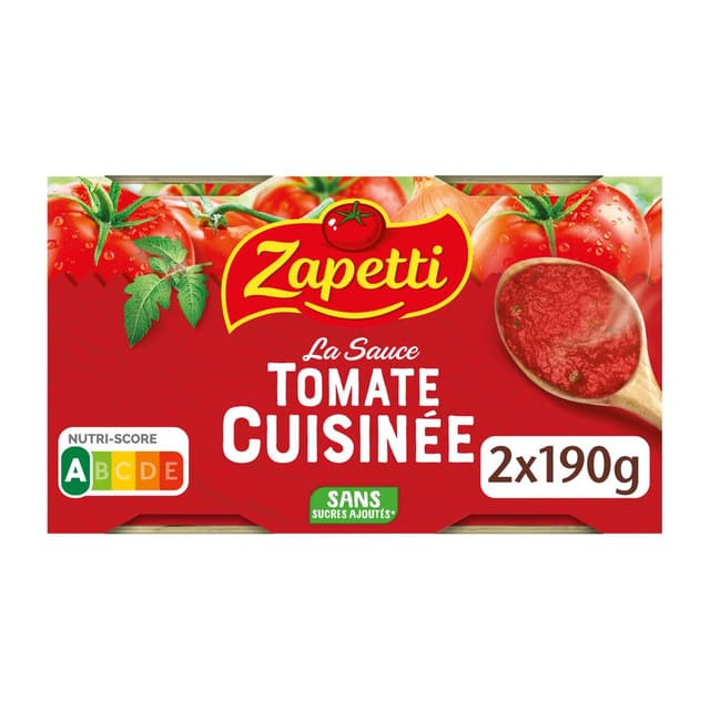 3021690017274 - Zapetti - Sauce Tomate Cuisinée 