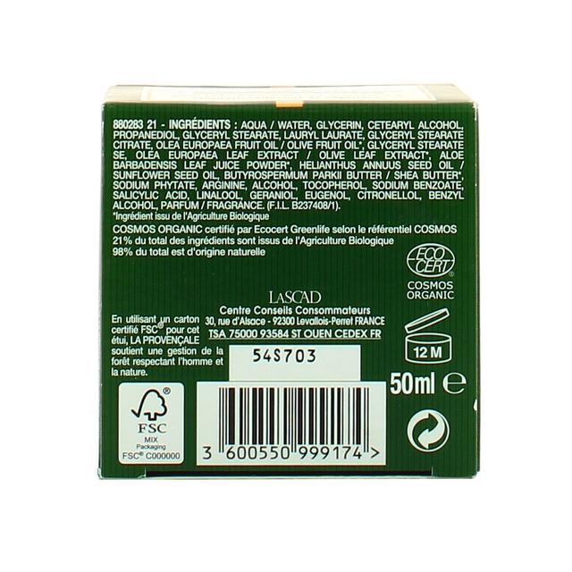 3600550999174 - La Provencale - Baume de jouvence Nuit anti-âge à l'huile d'olive Bio