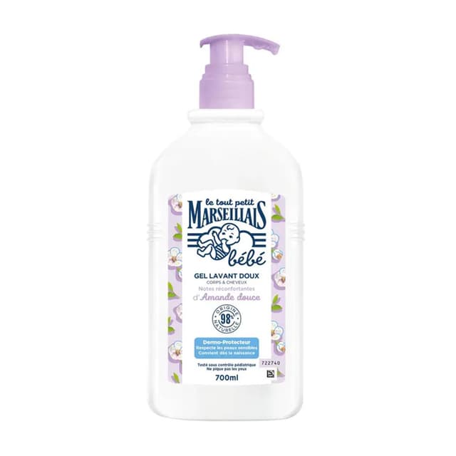 3574661870175 - Le Tout Petit Marseillais - Gel douche et shampoing 2en1 à l'amande douce