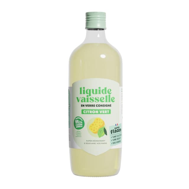 3770015542075 - Super Flacon - Liquide vaisselle Citron vert 