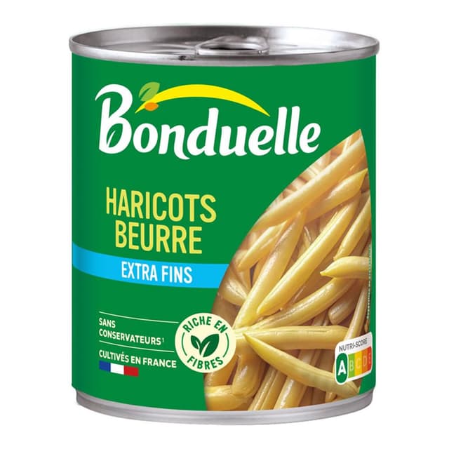 3083681192575 - Bonduelle - Haricots Beurre Extra fins