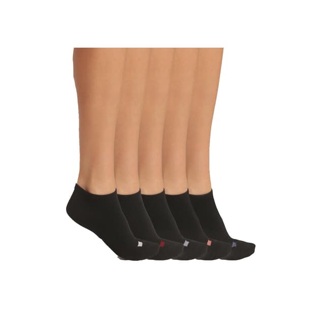 3610863203875 - Dim - Socquettes femme noir x5