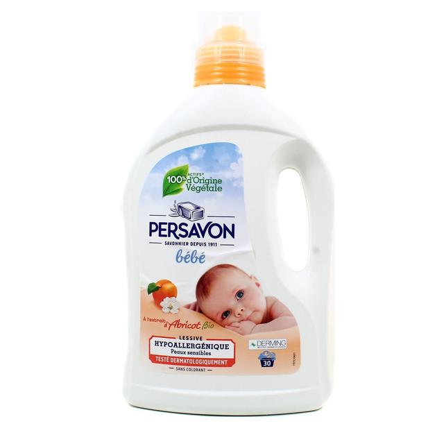 3700593603875 - Persavon - Lessive liquide bébé au lait d'abricot Bio