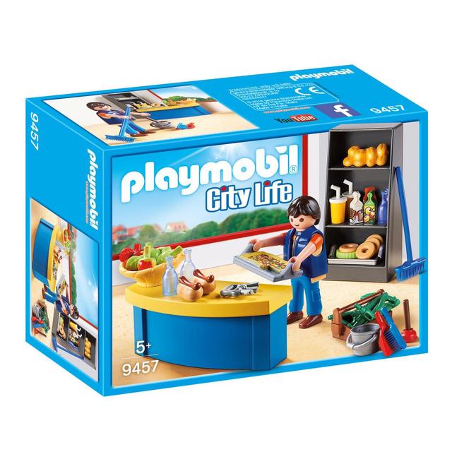 4008789094575 - PLAYMOBIL® City Life - Surveillant avec boutique