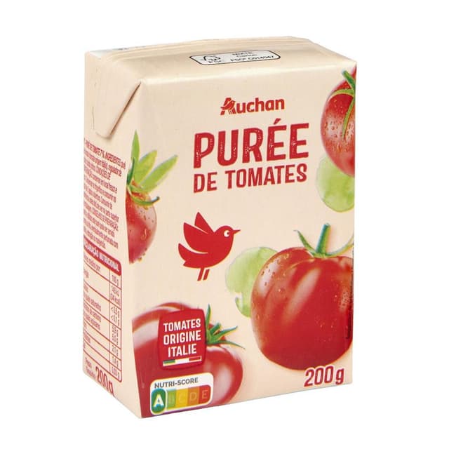3596710544875 - Auchan - Purée de tomates