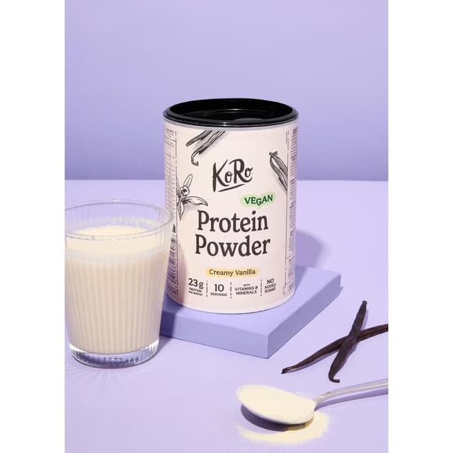 4255582816075 - Koro - Protéines en poudre vegan à la vanille pour boisson