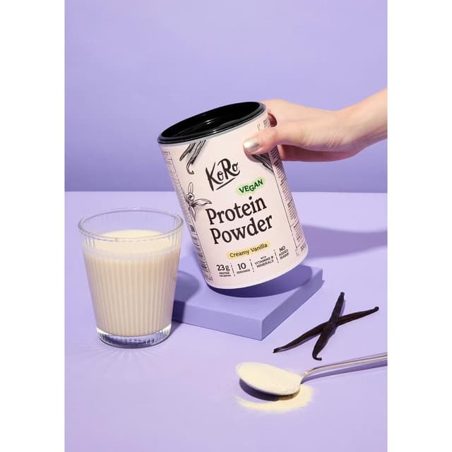4255582816075 - Koro - Protéines en poudre vegan à la vanille pour boisson