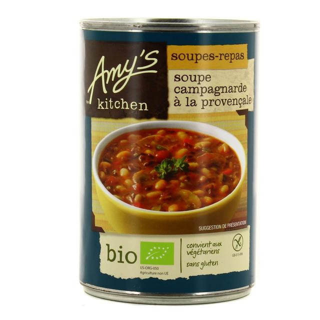 0042272006175 - Amy's Kitchen - Soupe campagnarde à la provençale bio et sans gluten