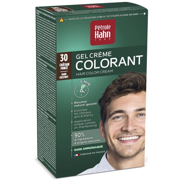3140100047875 - Pétrole Hahn - Crème colorante châtain foncé n°30