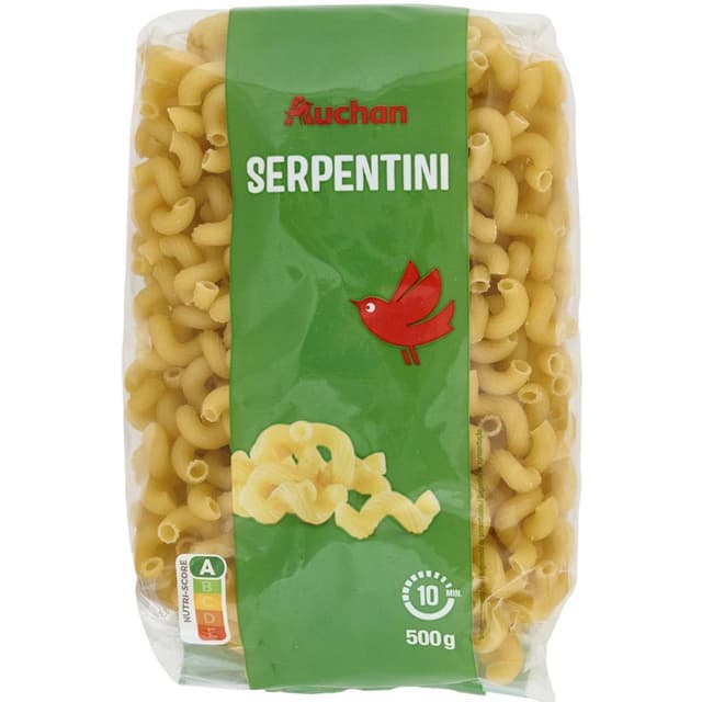 3596710477975 - Auchan - Pâtes Serpentini