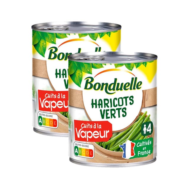 2050000418075 - Bonduelle - Haricots verts extra-fins cuits à la vapeur