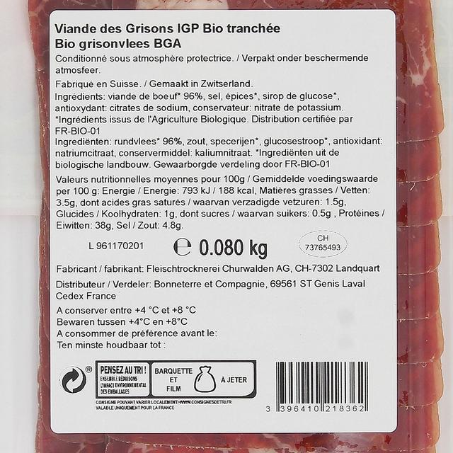 3396410248475 - Bonneterre - Viande des Grisons Bio