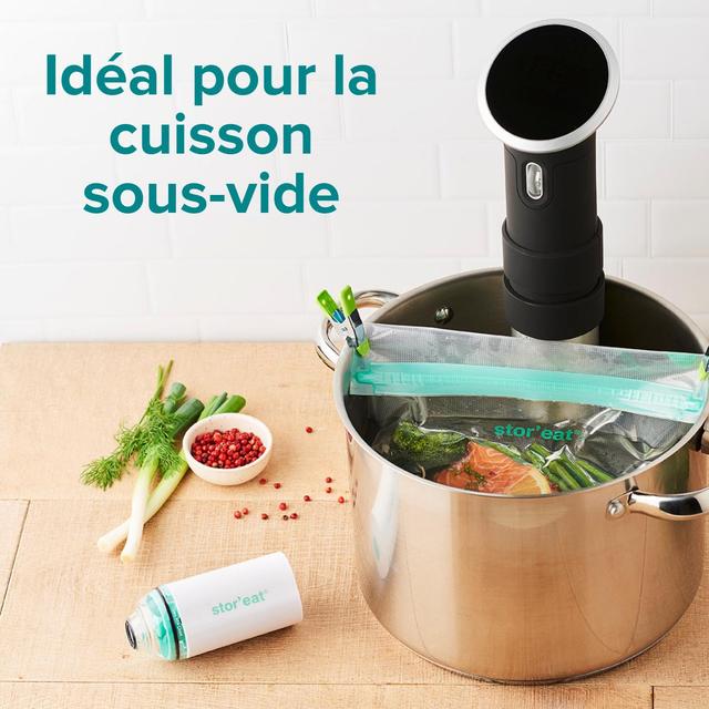 3485990938675 - Mastrad - Kit pompe sous vide + 10 sacs 