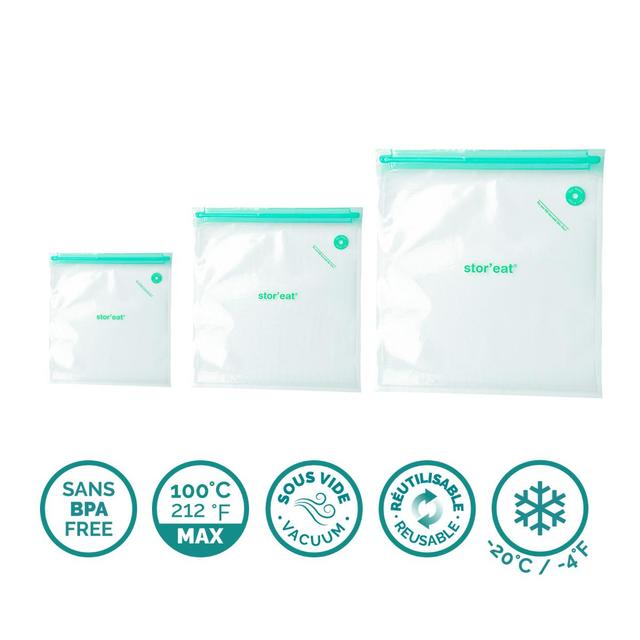 3485990938675 - Mastrad - Kit pompe sous vide + 10 sacs 