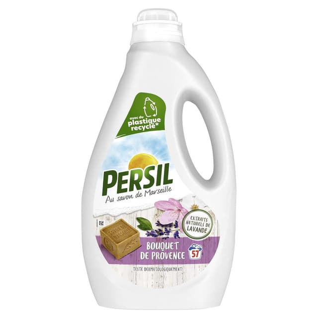 8720181288975 - Persil - Lessive liquide au Savon de Marseille Bouquet de Provence 57 lavages