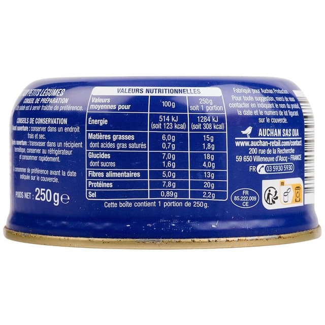 3596710089475 - Auchan - Salade campagnarde au thon