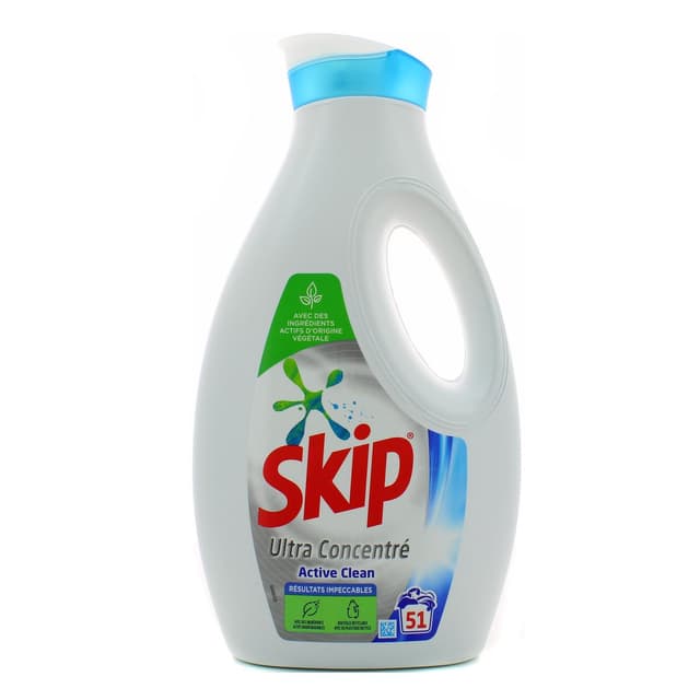 8712100069475 - Skip - Lessive liquide Active Clean 51 lavages