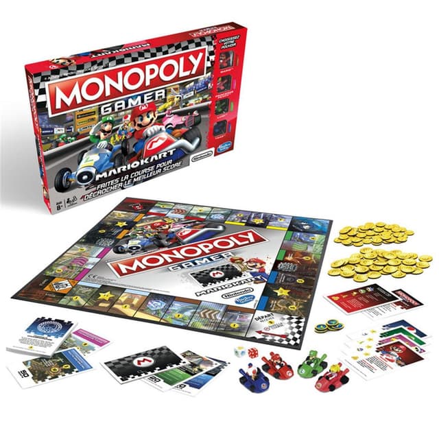 5010993509775 - Hasbro Gaming - Monopoly gamer mario kart