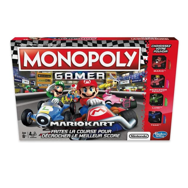 5010993509775 - Hasbro Gaming - Monopoly gamer mario kart