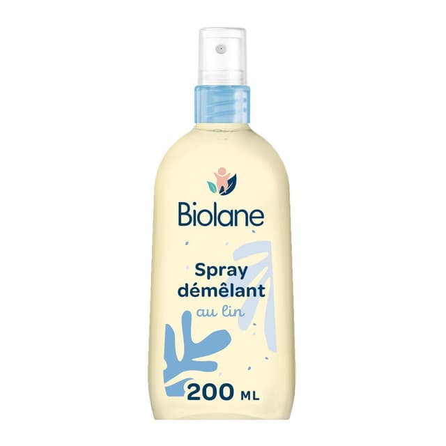 3286010111876 - Biolane - Spray démêlant cheveux bébé sans rinçage