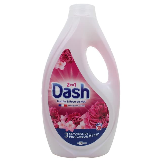 8006530192576 - Dash - Lessive liquide Jasmin & rose de Mai