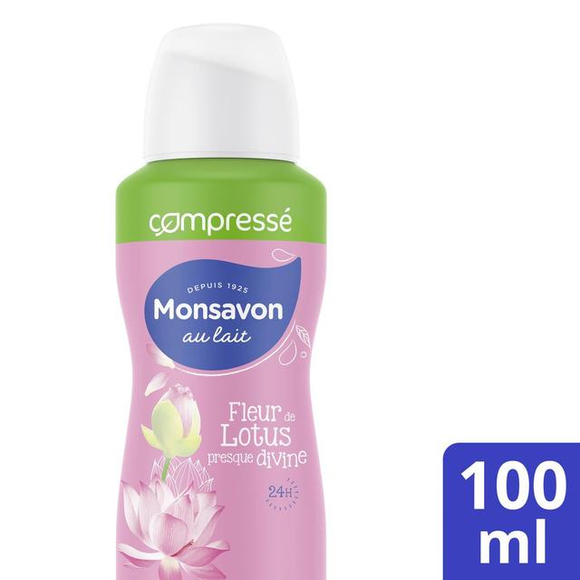 0000096132876 - Monsavon - Déodorant compressé 24h fleur de lotus presque divine à la pierre d'alun