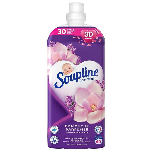 8718951552876 - Soupline - Adoucissant Concentré 3D Fraîcheur Parfumée Sensoriel Magnolia Lavande