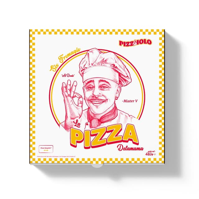 4002084344076 - PIZZAIOLO - Pizza Delamama Six Fromagio