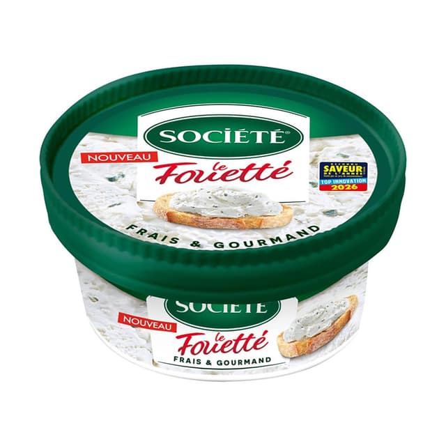 3023260034476 - Société - Fromage frais fouetté au Roquefort AOP