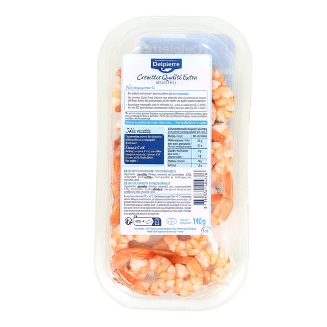 3336374404876 - Delpierre - Crevette Extra 