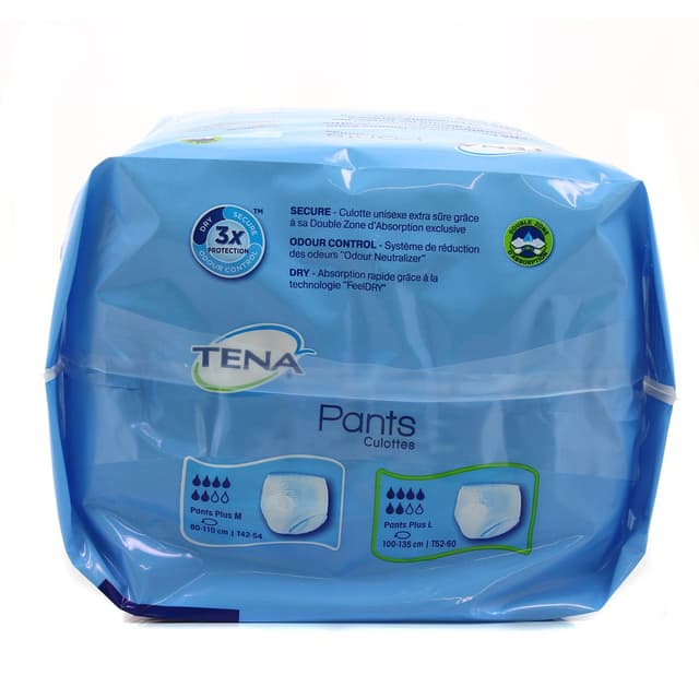 7322540574876 - Tena - Culottes incontinence Pants plus Taille L 52/60