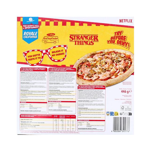 4002084345776 - Stranger Things - Pizza royale
