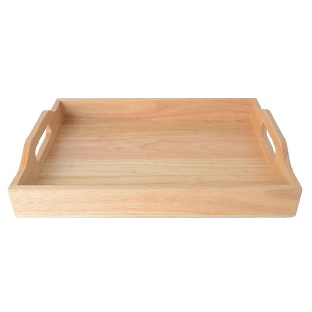 3665257345976 - ACTUEL - Plateau avec poignée bois