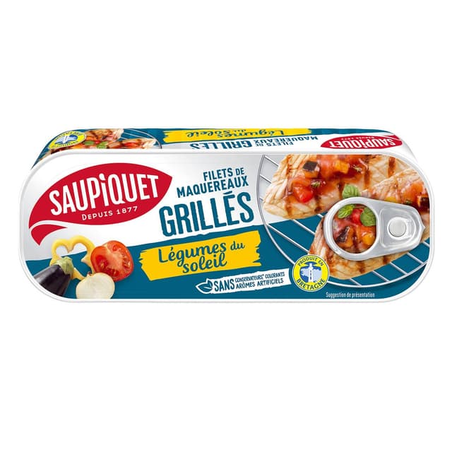 3165950216776 - Saupiquet - Filets de Maquereaux Grillés Légumes du soleil