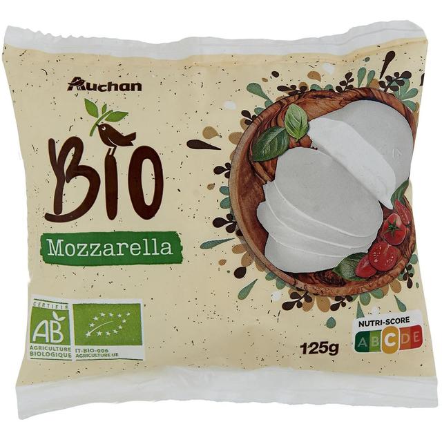 3596710337576 - Auchan BIO - Mozzarella bio