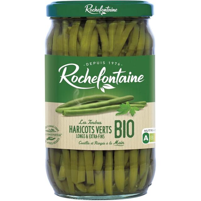 3255691008676 - Rochefontaine - Haricots verts extra-fins cueillis et rangés main Bio
