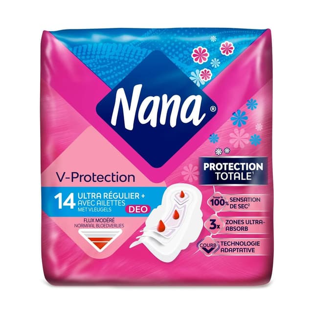 7322541498676 - Nana - Serviettes hygiéniques Ultra Long Plus