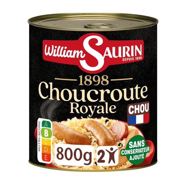 3049580539576 - William Saurin - Choucroute royale au Riesling