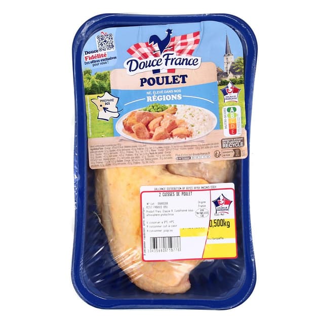 3435660719776 - Douce France - Cuisse de Poulet Jaune