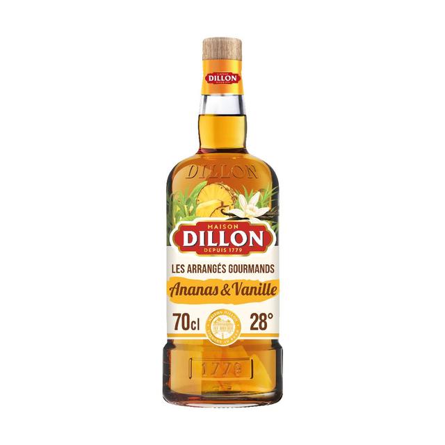 3162049000377 - Dillon - Rhum arrangé gourmand ananas & vanille 28°