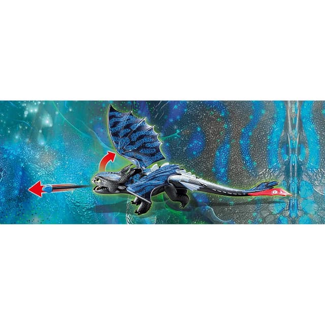 4008789700377 - PLAYMOBIL® Dragons - Krokmou et Harold avec bébé dragon